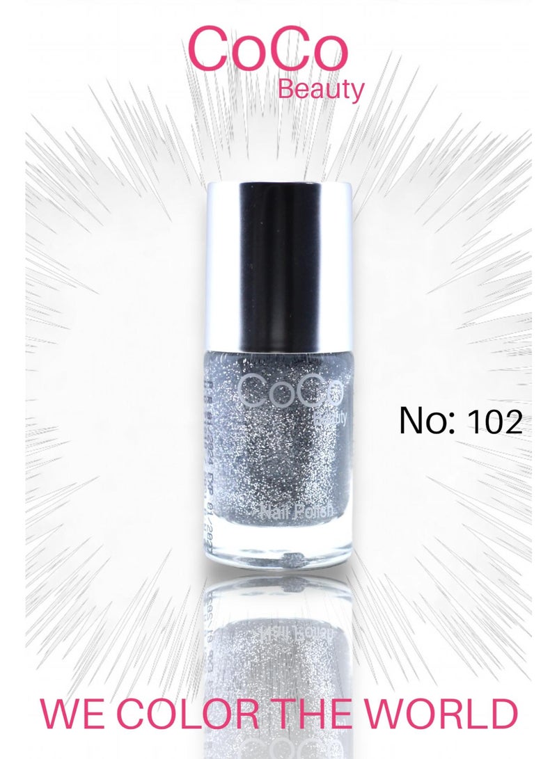 COCOBEAUTY طلاء أظافر رقم 102 توب كوت 12 مل - Image 1