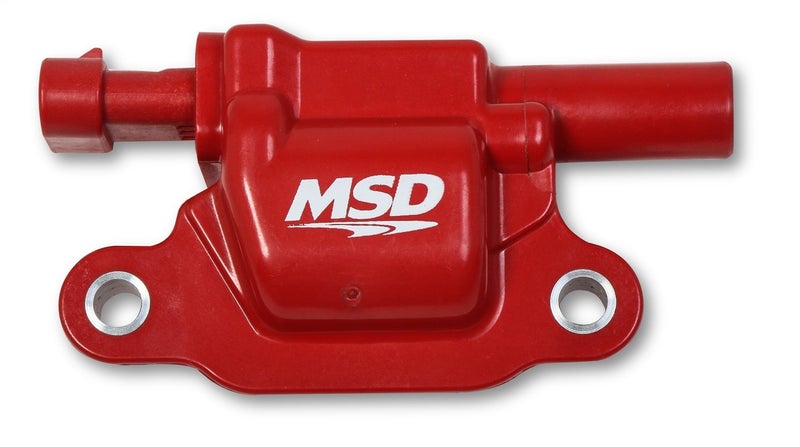 MSD 82668 Ignition Coil Blaster Series, Square, Red, 8-pack - Image 3