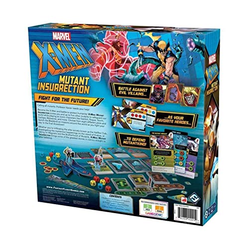 Fantasy Flight Games XMen Mutant Insurrection Board Game ActionPacked Combat Strategy Game Cooperative Game for Kids Adults Ages 14 16 Players 1 Hour Playtime Made by Fantasy Flight Games - Image 5