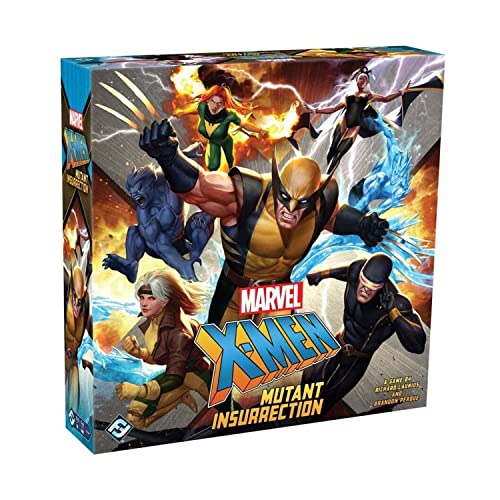 Fantasy Flight Games XMen Mutant Insurrection Board Game ActionPacked Combat Strategy Game Cooperative Game for Kids Adults Ages 14 16 Players 1 Hour Playtime Made by Fantasy Flight Games - Image 1