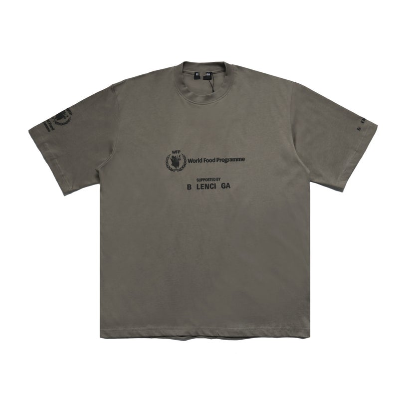 2023 Summer Luxury Brand Wheat Sheaf Tee Coffee  - Image 1