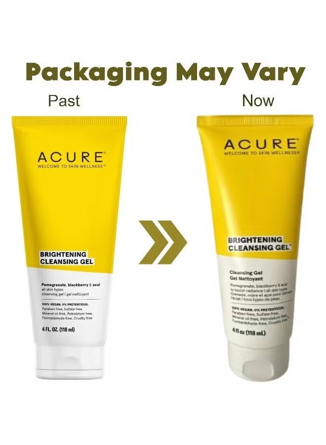 Acure Brightening Cleansing Gel 118ml - Image 2