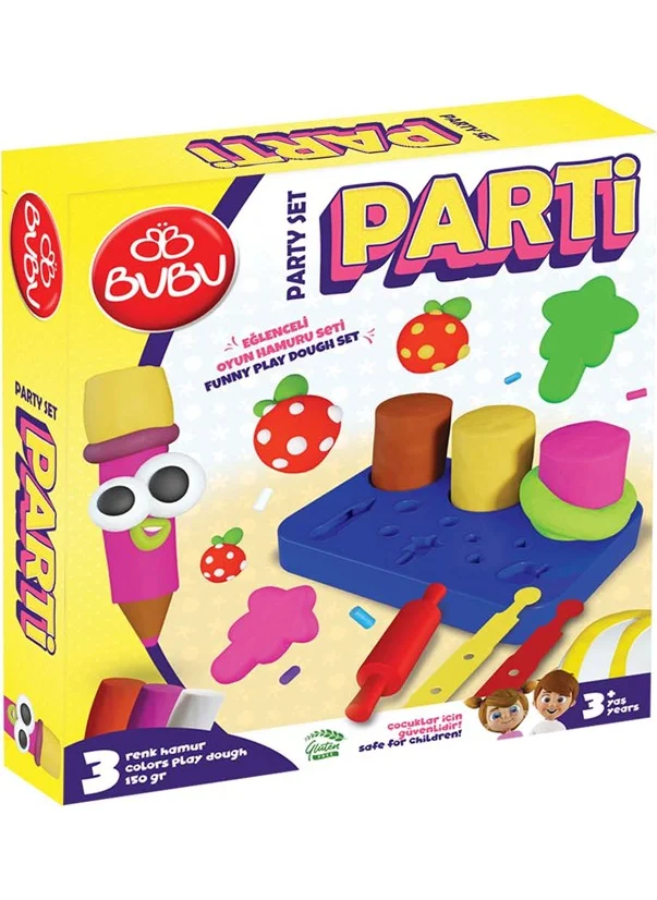 BUBU Party Play Dough Set 9 Pieces OH0018