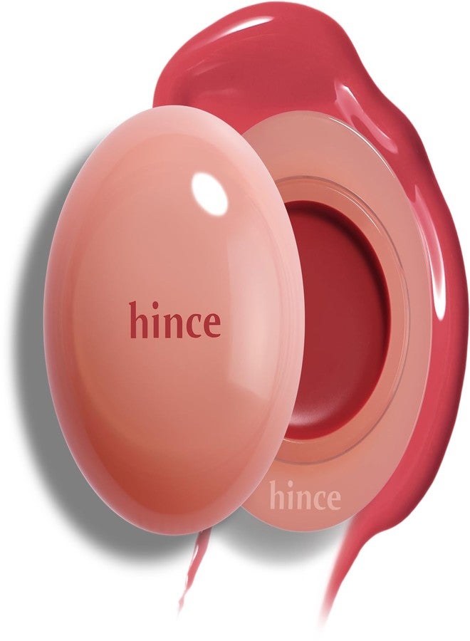 hince Raw Glow Dewy Ball - Tinted Lip Balm, Jelly Gloss Glow, Shine and Hydration, Lip & Blush Multiuse, Vegan, 0.12 oz. (13 colors (FIG RAIN - Image 1
