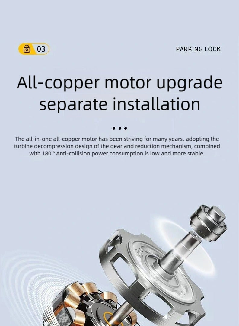 Automatic Parking Lock 45cm Width - Wireless, Anti-Crash, IP67 Waterproof for Reserved EV/Car Spots - Image 5