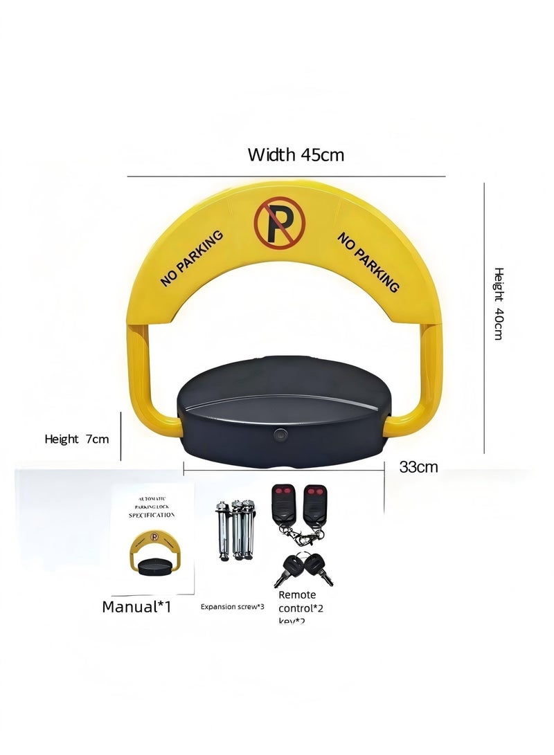 Automatic Parking Lock 45cm Width - Wireless, Anti-Crash, IP67 Waterproof for Reserved EV/Car Spots - Image 1