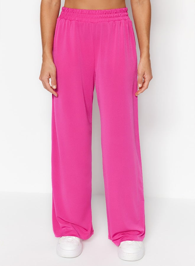 trendyol Pants - Pink - Wide leg  - Image 5