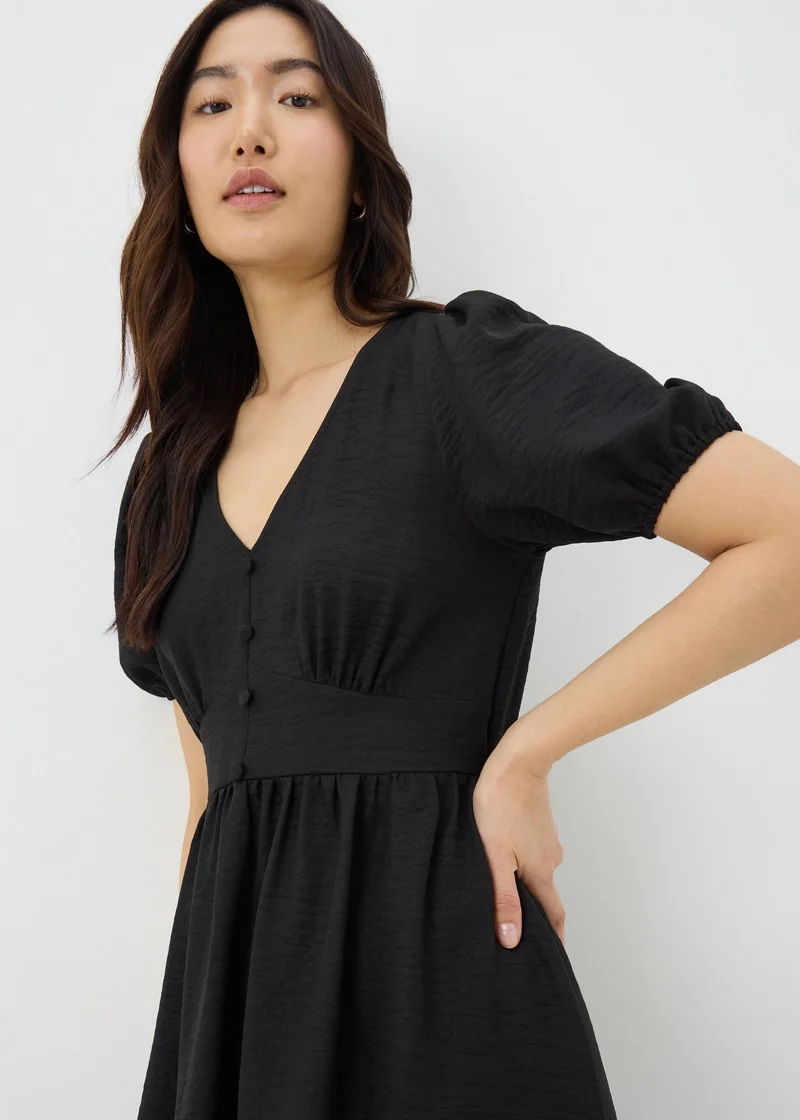 Matalan Black Empire Waist Dress
