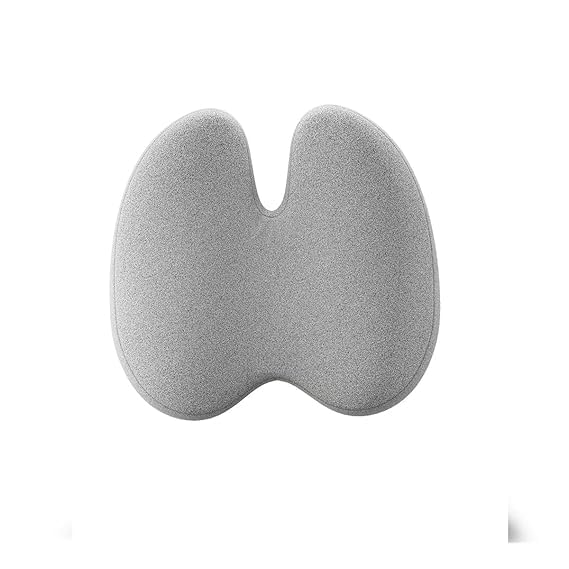 Vocal Enterprise Lumbar Pillow Patented Ergonomic Firm Back Support for Lower Back Pain Relief Lumbar Support Cushion Office Chair Car SofaPRO Chair Back Rest 17 x 16 x 4 Inch - Image 1