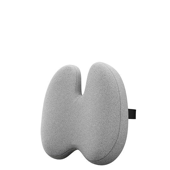 Vocal Enterprise Lumbar Pillow Patented Ergonomic Firm Back Support for Lower Back Pain Relief Lumbar Support Cushion Office Chair Car SofaPRO Chair Back Rest 17 x 16 x 4 Inch - Image 4