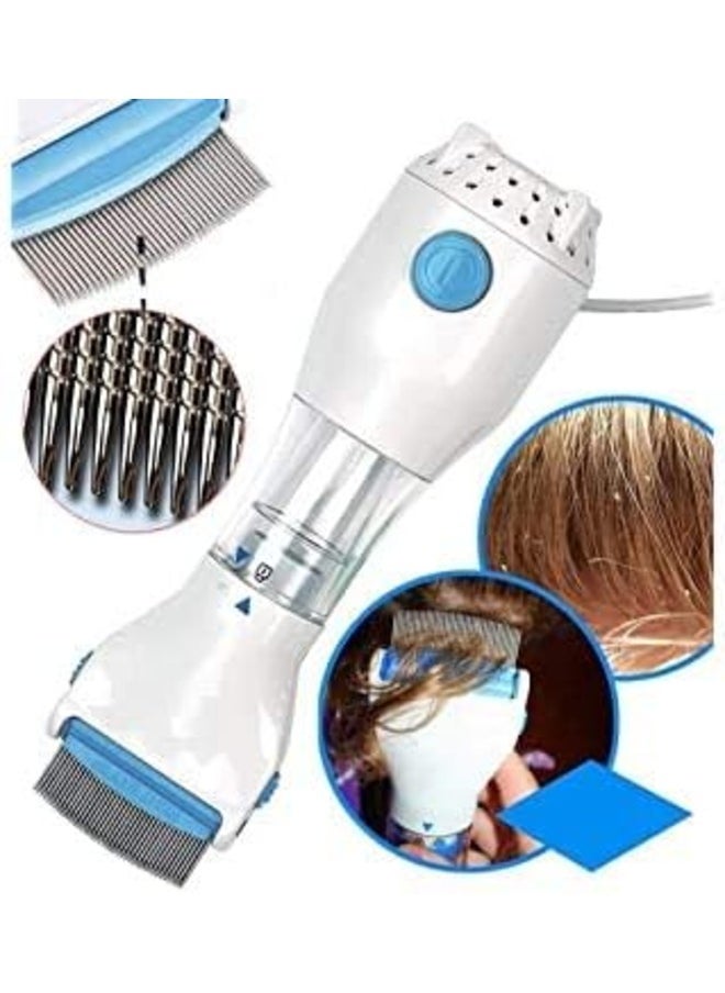 Licetec V-Comb Electric Lice Comb, Electric Head Lice Suction Comb, Non-stick Head Lice Treatment, Lice Hunting Comb, Head Lice Combs, Head Lice Hair Cleaners  - Image 3