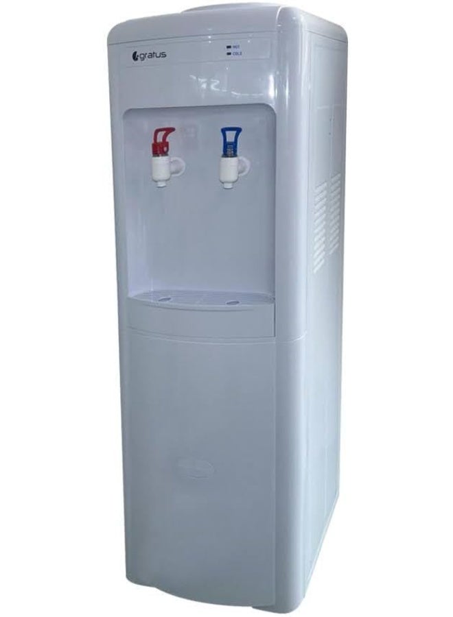 gratus Hot & Cold 2‑Tap Floor‑Standing Top‑Load Water Dispenser — 1 Year Unit + 2 Year Compressor Warranty | Model GWD102AWDX - Image 1