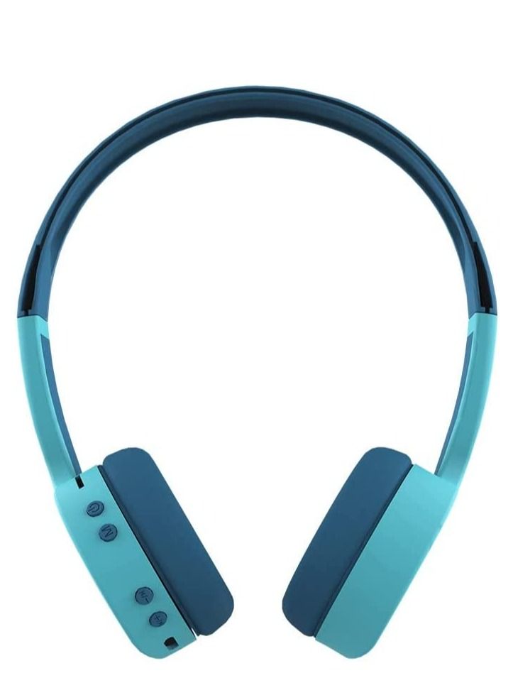 Bingozones B18 Kid Headphones with microphone for School, Wired Headset for Children Toddlers Girls with 85db Volume Limit Green