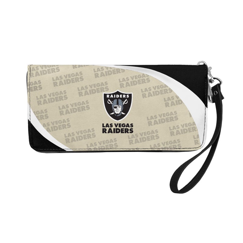 Littlearth NFL Las Vegas Raiders Curve Zip Organizer Team Color 8 x 4 x 1 - Image 2
