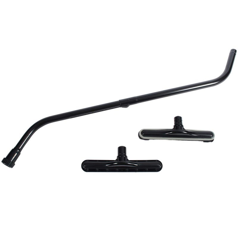 CenTec Systems 94830 Commercial Cleaning Kit with Telescopic Aluminum SWand and Vacuum Tools 14Inch Black