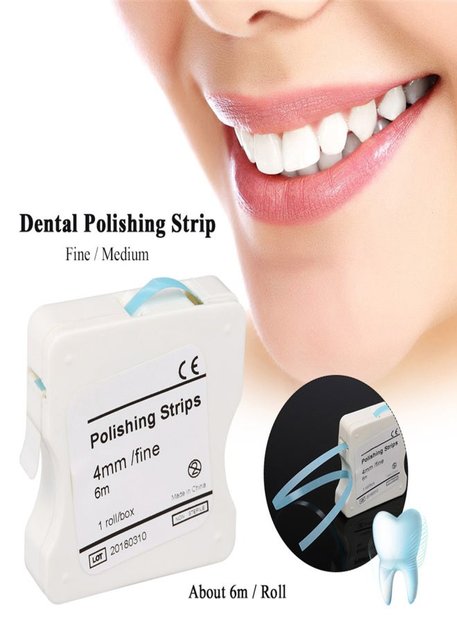 Dental Polishing Strip 4mm Resin Tooth Interdental Sanding Grinding Whitening Teeth Surface Dental Tool - Image 3