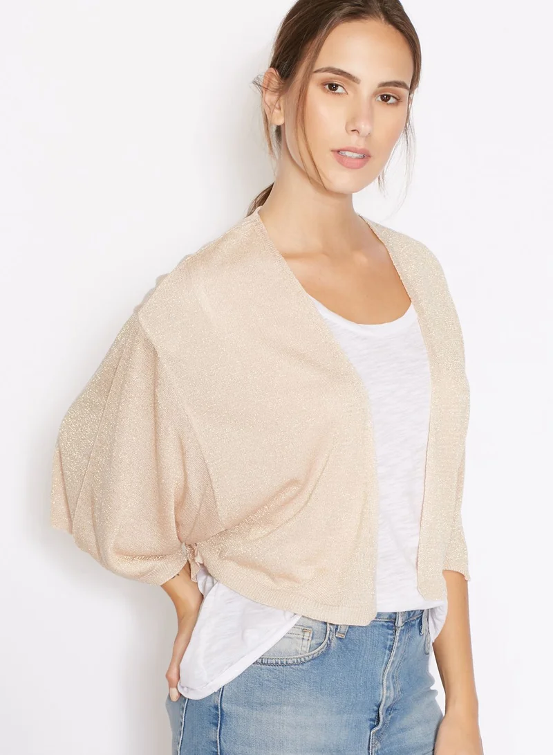 MANGO Shimmer Cardigan