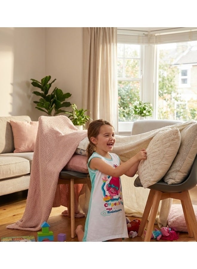 ترولز | دريم وركس قميص نوم فتاة الترولز100قطن - Image 2