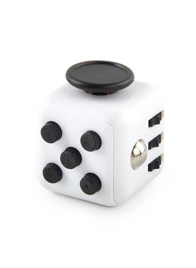 Fidget Gadget Toy - Premium Quality Stress Relief Cube Toy for Adults and Kids - Improve Focus, Relieve Anxiety, and Increase Productivity - Durable and Portable Design, Small, Oreo - Image 1