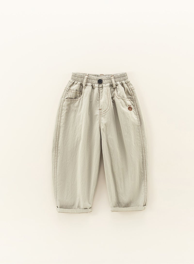 BEIBEIYIN Kids Pants 90-130cm Grey
