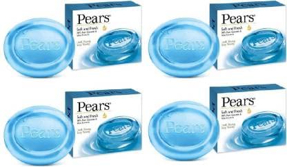 Pears صابون كمثرى ناعم وطازج: 100 جرام (عبوة من 4) (4 × 100 ج) - Image 2