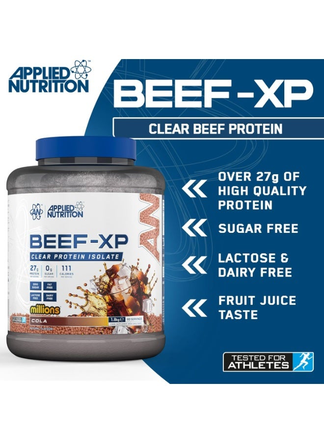 Applied Nutrition Clear Hydrolysed Beef-xp Protein - Millions Cola - (1.8 Kg) - Image 3
