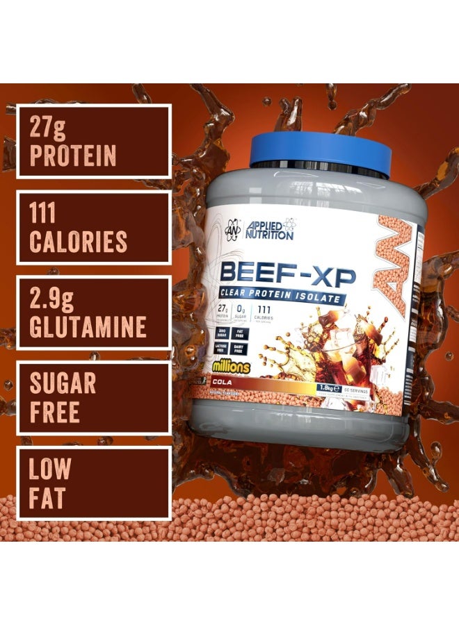 Applied Nutrition Clear Hydrolysed Beef-xp Protein - Millions Cola - (1.8 Kg) - Image 4