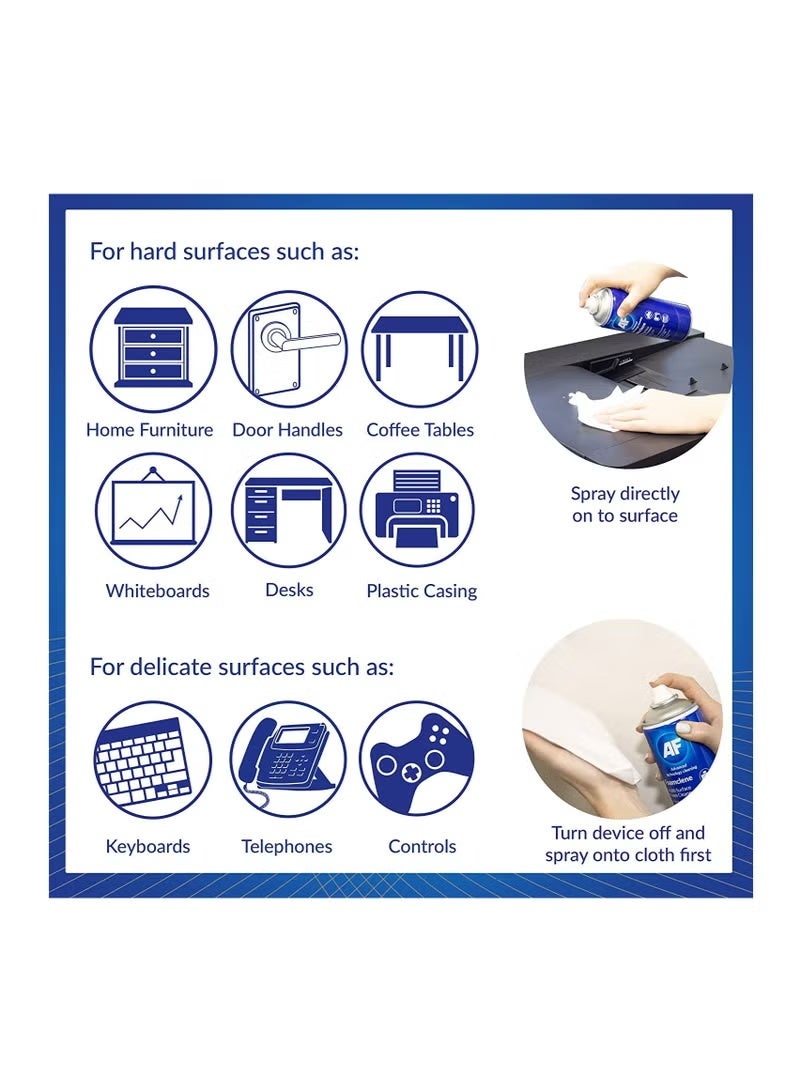 AF Foam Clene Powerful Foam Surface Cleaner 300ml - Image 3