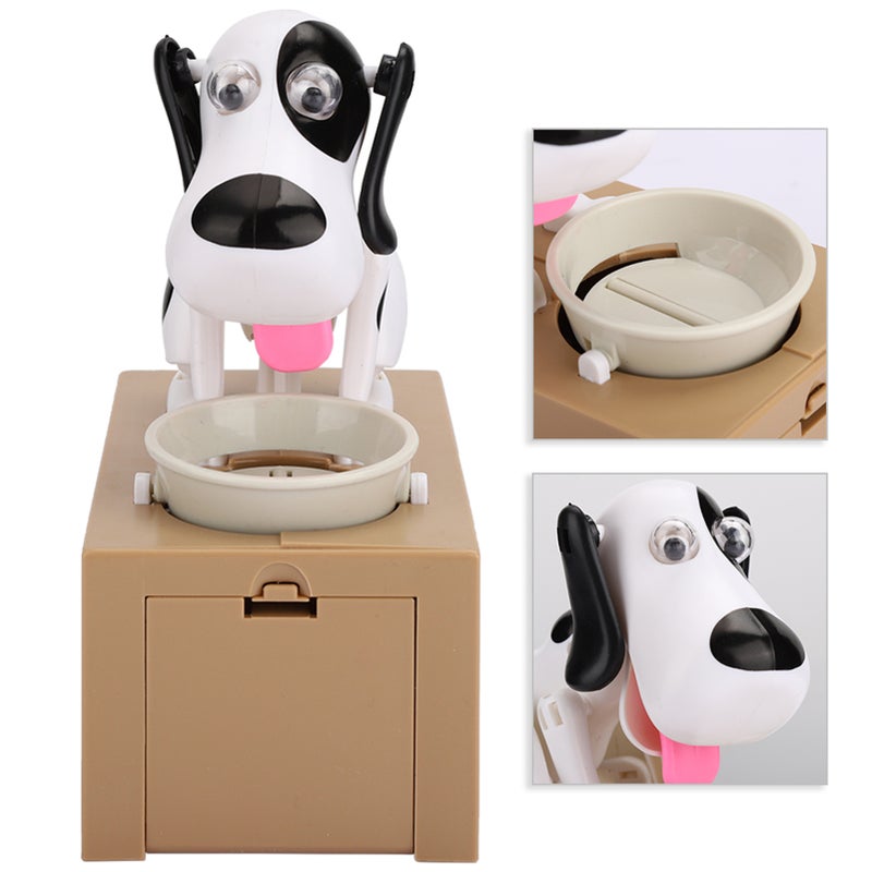 Innovative Electric Cartoon Dog Eating Money Box Cute Saving Pot Chidren Birthday Gift - Image 1