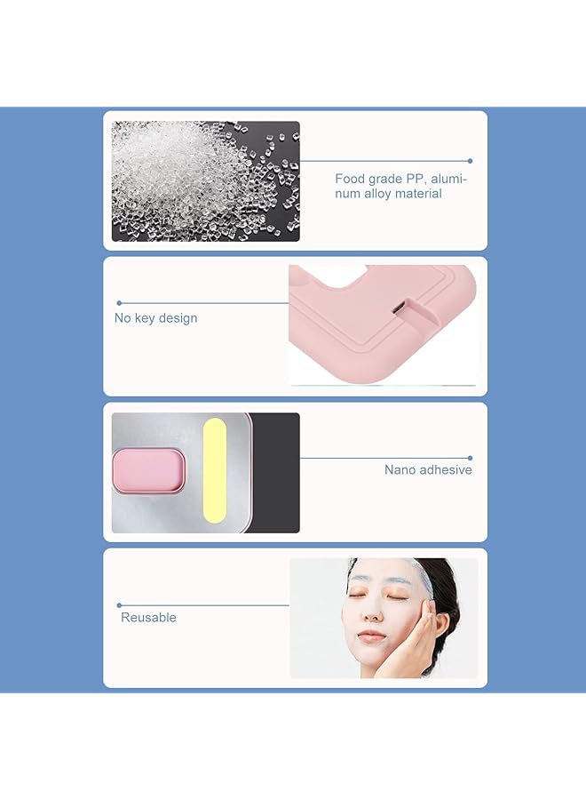 Excefore Wipes Warmer Baby Wipe Heater Warm Wipes For Babies Usb Powered Wipe Warmer Travel Wipes Warmer Baby Shower Gifts Portable Wipes Warmer For Car Use (Pink) - Image 4