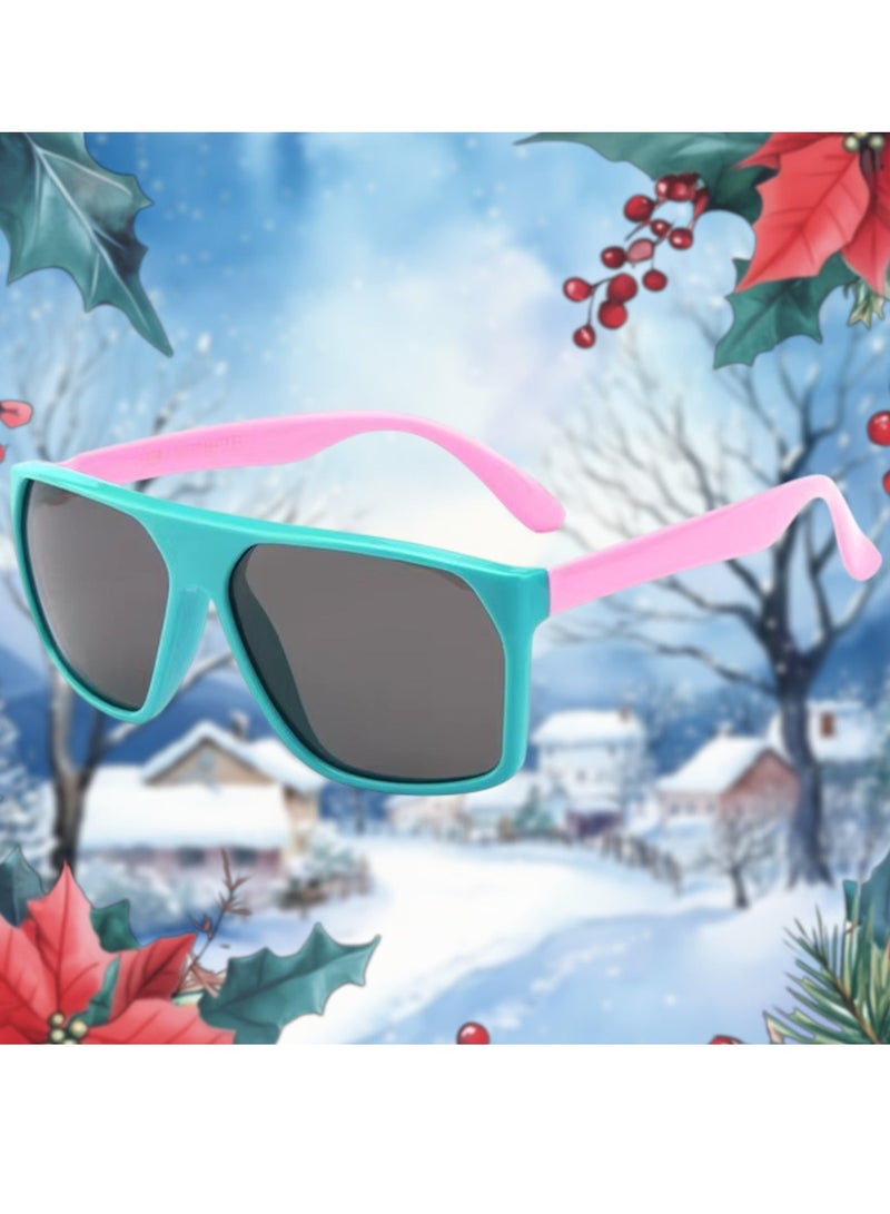 Children Polarized Sunglasses Fashion, Silicone Flexible Safety, boy & girl, Outdoor, With the highest security Polarized,S8227, from Seller INFINITYHANDMADE Only - Image 3