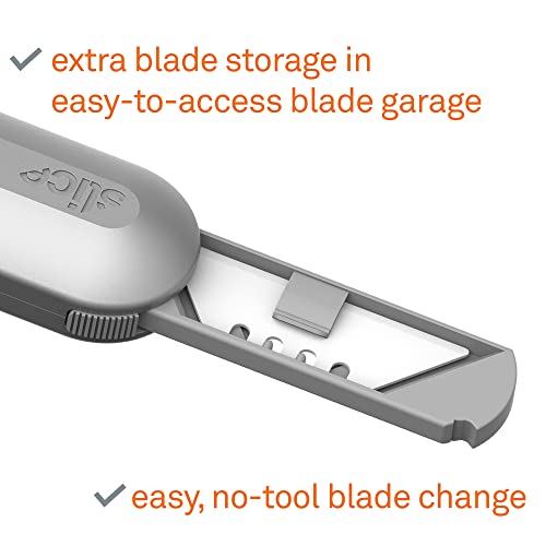 Slice Metal-Handle, 1 Utility Knife, Manual Blade Stays in Position - Image 3