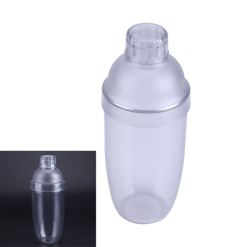 Anti leakage Transparent PC Resin Milk Tea Cocktail Drink Shaker Bar Tool 700cc - Image 1