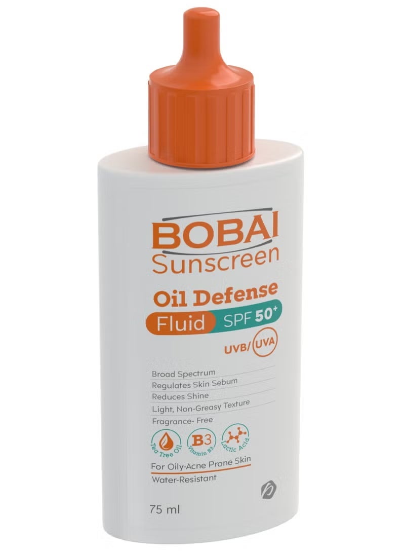 bobai Sunscreen Oil Defense Fluid SPF 50+ - Image 1