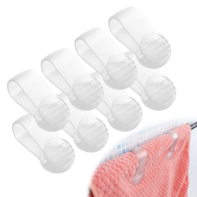 Hipruict Kitchen Towel Clips 8 Piece Set No More Paper Towels on the Ground Suitable for Oven Dishwasher Stove