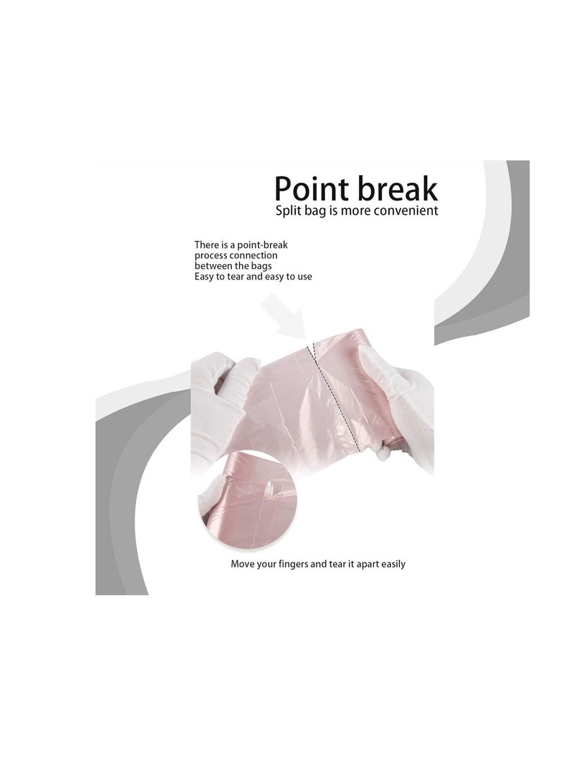 A to Z Disposable Non Scented Bag 22 x 32cm Count 1125 Pack of 75 - Pink - Image 4