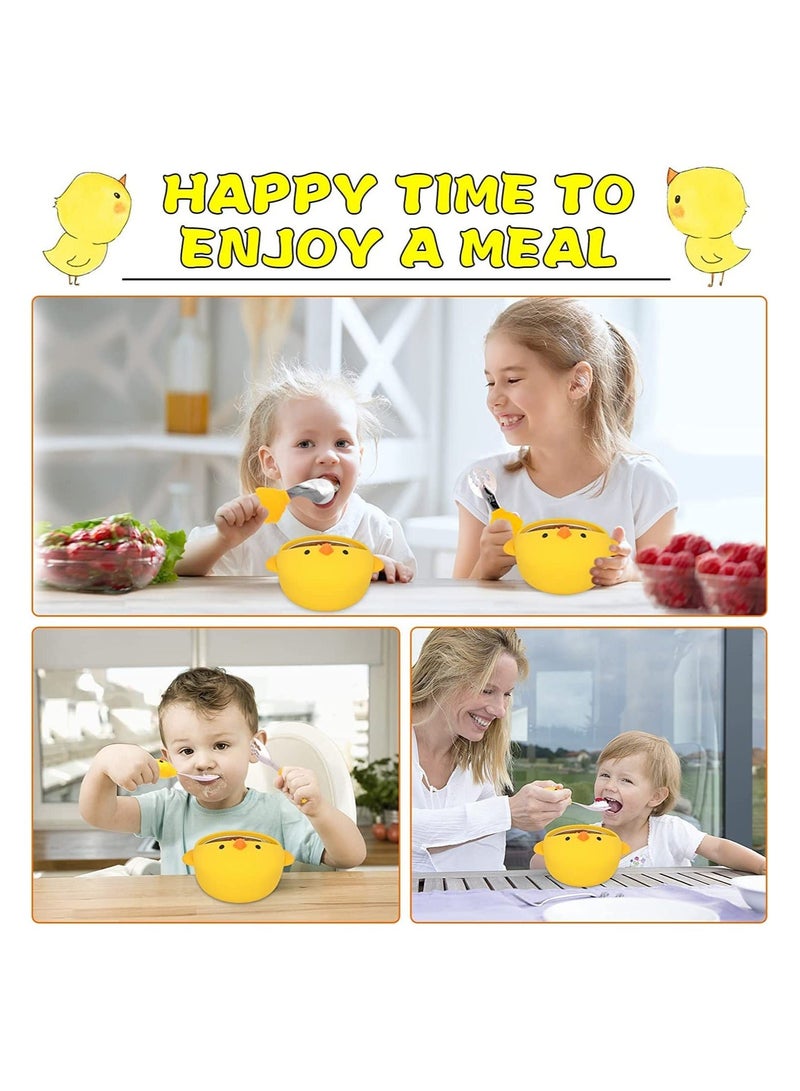 Toddler Utensils Forks and Spoons Set for Kids Perfect for 1-5 year old Toddlers Portable Baby Utensils Stainless Steel Toddler Silverware Set for Self Feeding Flatware Set - Image 2
