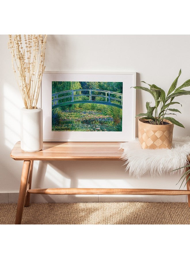 Hinkler Mindbogglers Platinum 1500-Piece Jigsaw Puzzle: Bridge Over A Pond Of Water Lilies By Monet - Jigsaws For Adults -Deluxe Jigsaw Puzzles - 33X26In - Intricate Puzzles -Advanced Jigsaws-Hobbies - Image 2