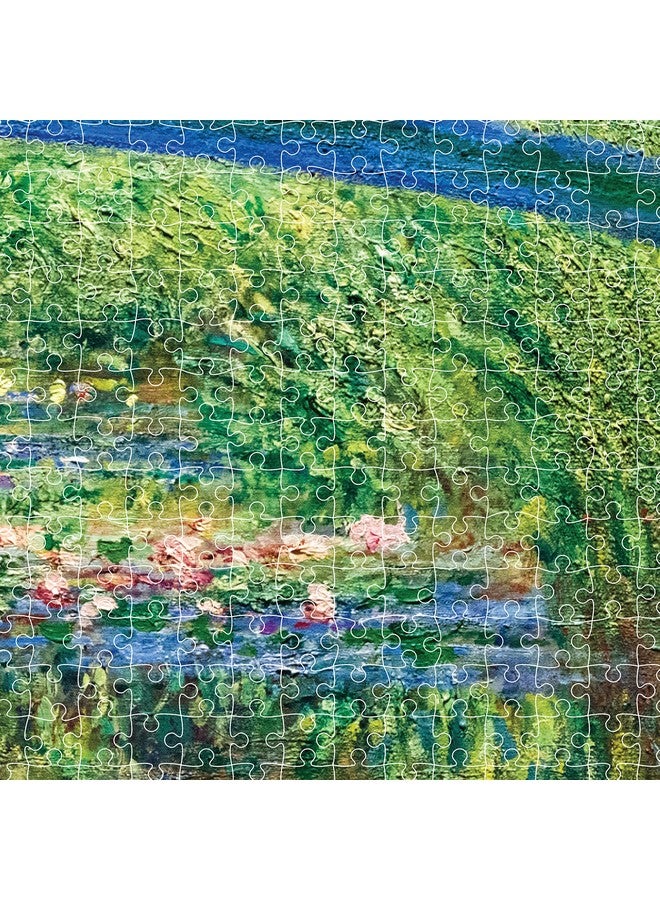 Hinkler Mindbogglers Platinum 1500-Piece Jigsaw Puzzle: Bridge Over A Pond Of Water Lilies By Monet - Jigsaws For Adults -Deluxe Jigsaw Puzzles - 33X26In - Intricate Puzzles -Advanced Jigsaws-Hobbies - Image 5