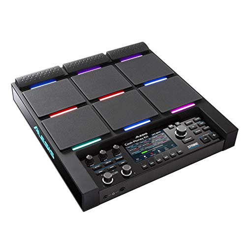 Alesis Strike Multipad | 9-Trigger Percussion Pad with RGB Backlighting, On-Board 2-In/2-Out Soundcard and Radiant 4.3-Inch Display - Image 1