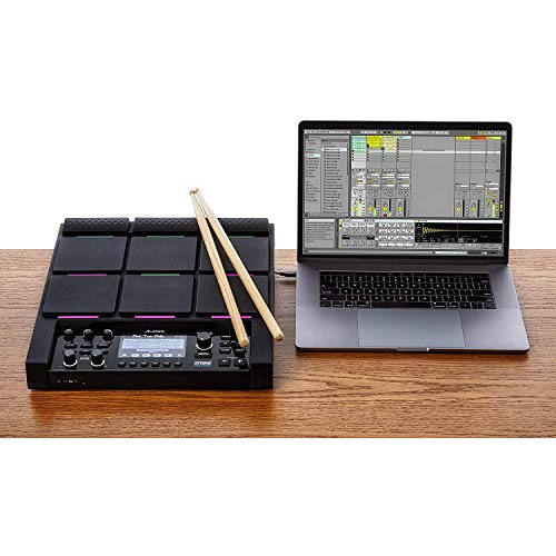Alesis Strike Multipad | 9-Trigger Percussion Pad with RGB Backlighting, On-Board 2-In/2-Out Soundcard and Radiant 4.3-Inch Display - Image 5
