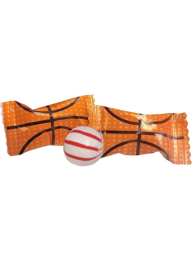 Basketball Themed Peppermints - 100 Count - Image 1