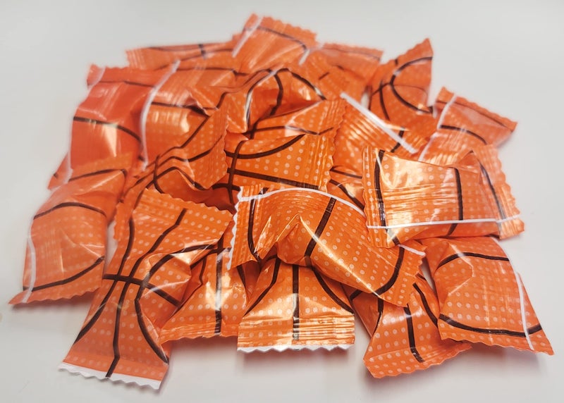 Naturejam Basketball Themed Peppermints 100 Count Wrapped - Sports Mint Candy - Image 3