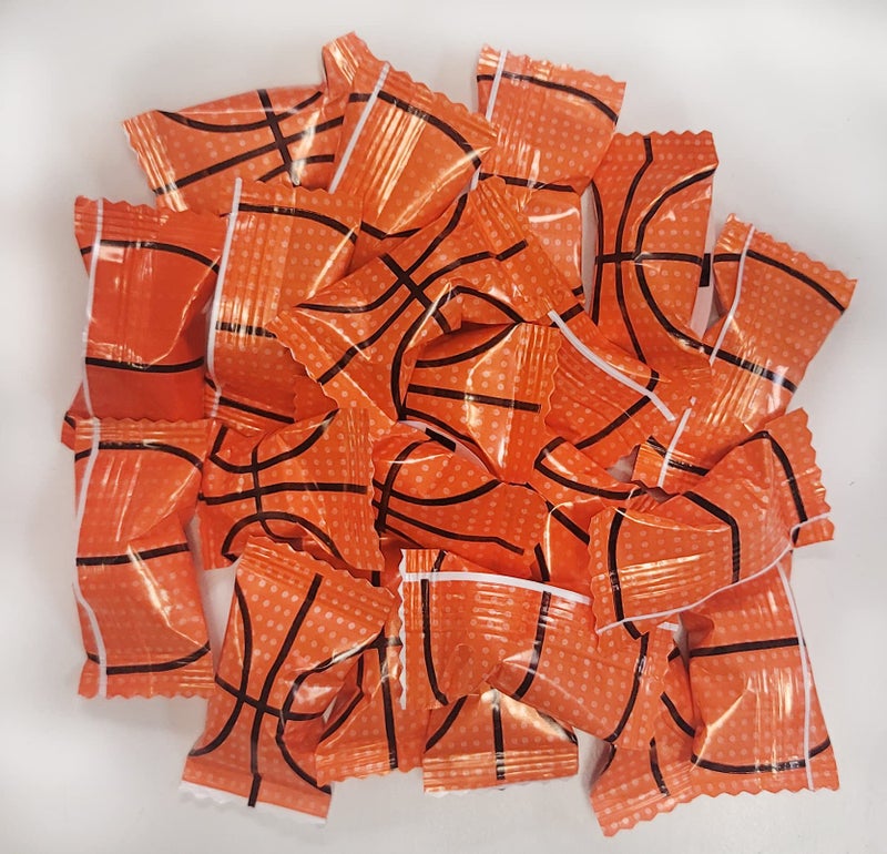 Naturejam Basketball Themed Peppermints 100 Count Wrapped - Sports Mint Candy - Image 2