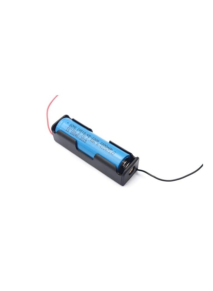 KNP 3.7V 18650 1 Way Battery Holder is a compact and durable storage solution designed to hold a single 18650 lithium-ion battery It provides a reliable and secure way to connect the battery to various devices circuits or projects. - Image 3