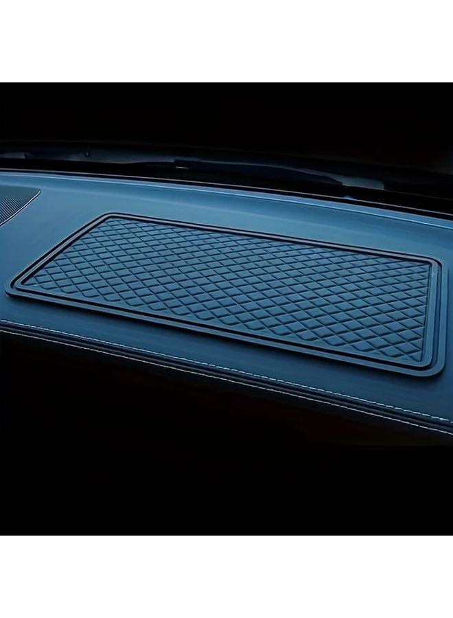 Black Non Slip Car Dashboard Mat Adhesive PVC Anti Slip Pad for iPhone Keys Cup Holders - Image 3