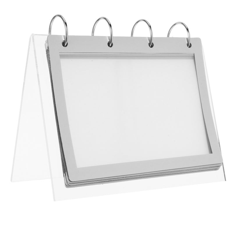 Office Document Display, Sturdy Flip Stand for Brochures and Flyers, Versatile and Clear - Image 1