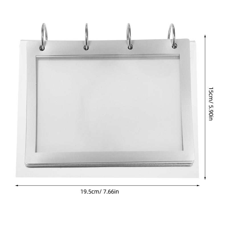 Office Document Display, Sturdy Flip Stand for Brochures and Flyers, Versatile and Clear - Image 2