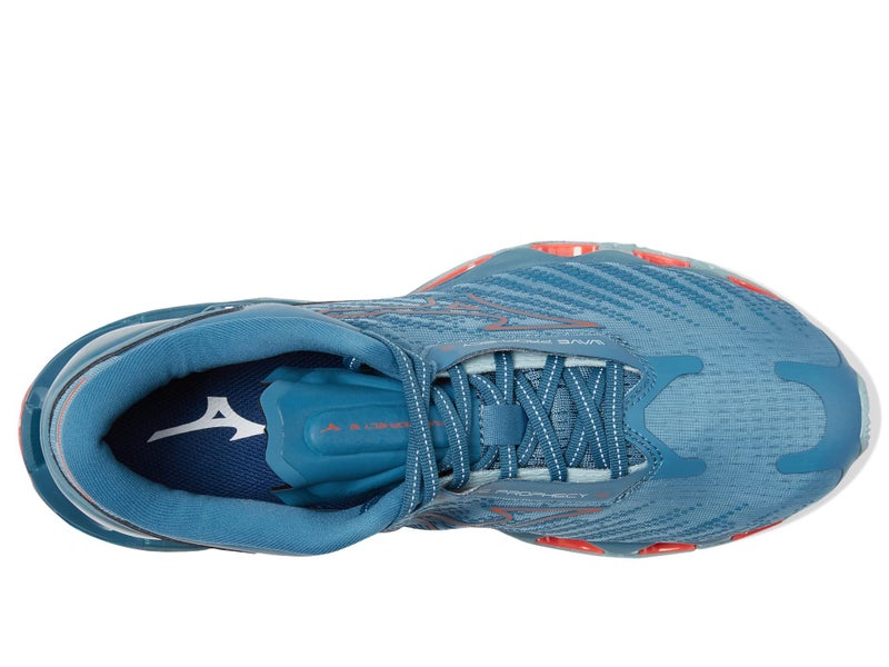 Mizuno Mens Wave Prophecy 12 Running Shoe, Forget Me Not-Soleil, 11.5 Regular - Image 3