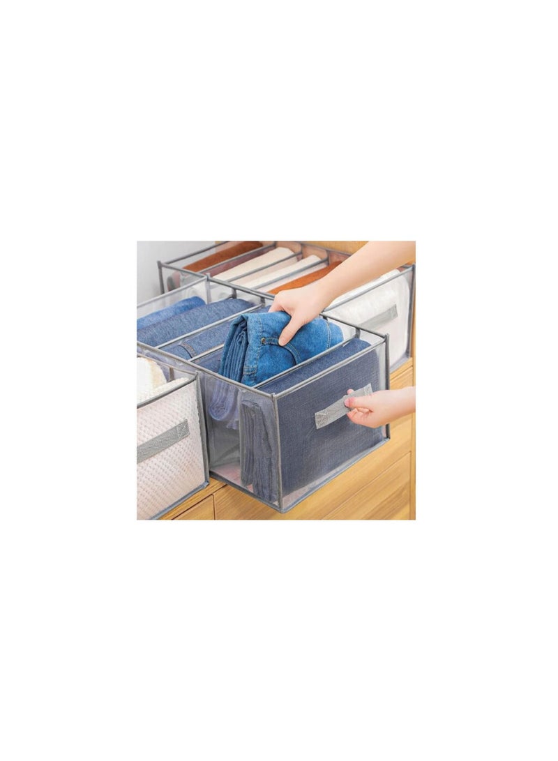 منظم ملابس مقسم لتنظيم الدولاب